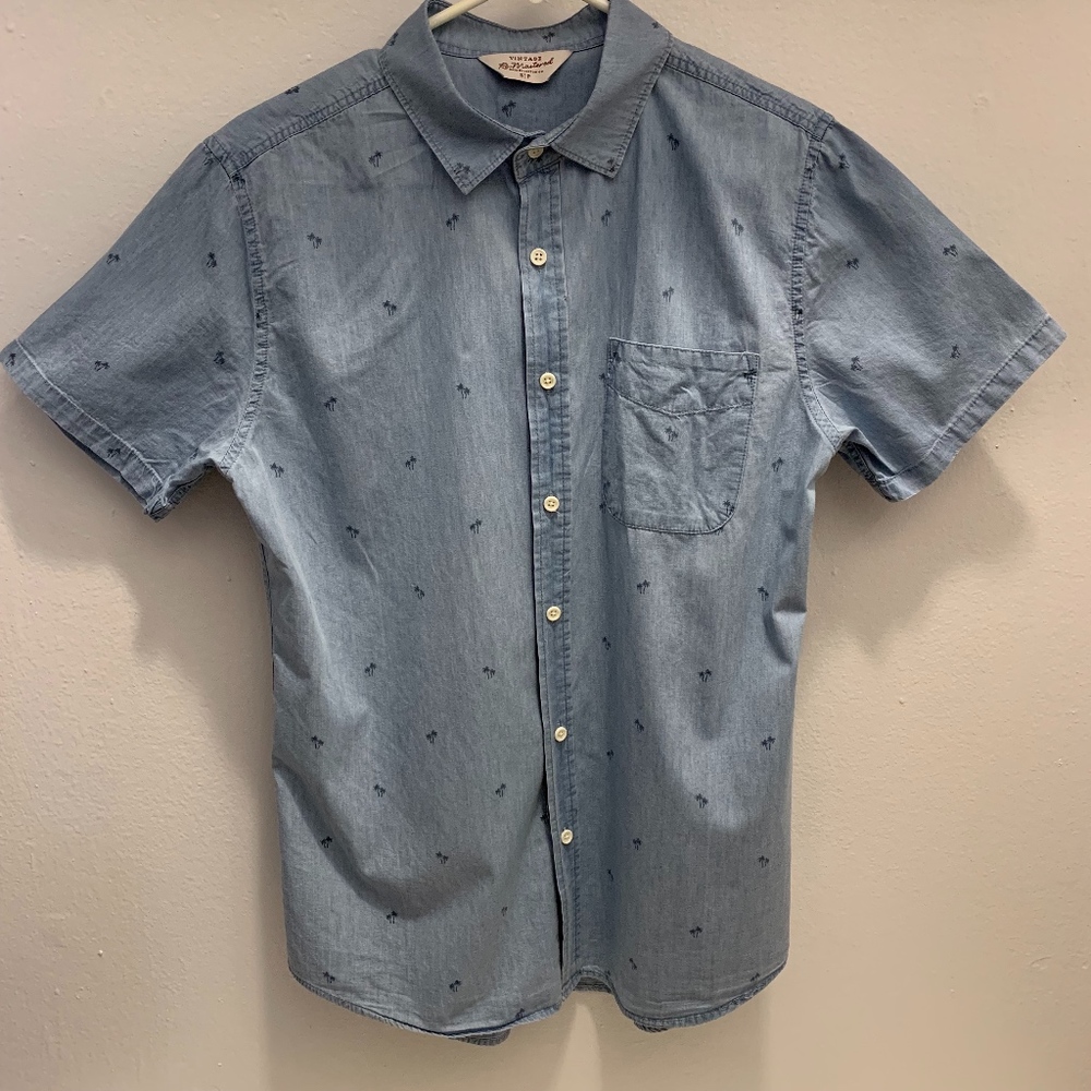 Mens Cotton On Short Sleeve Shirt - Size S (NWOT)